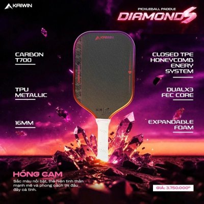 Vợt Pickleball Kaiwin Diamond S